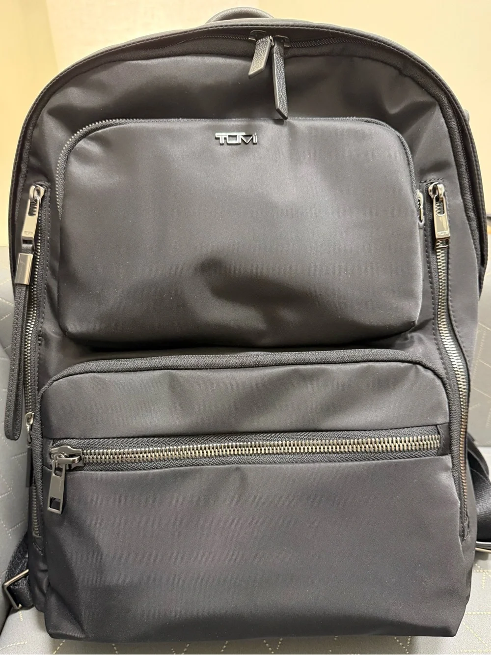 Tumi Black Nylon Travel & Commute Backpack
